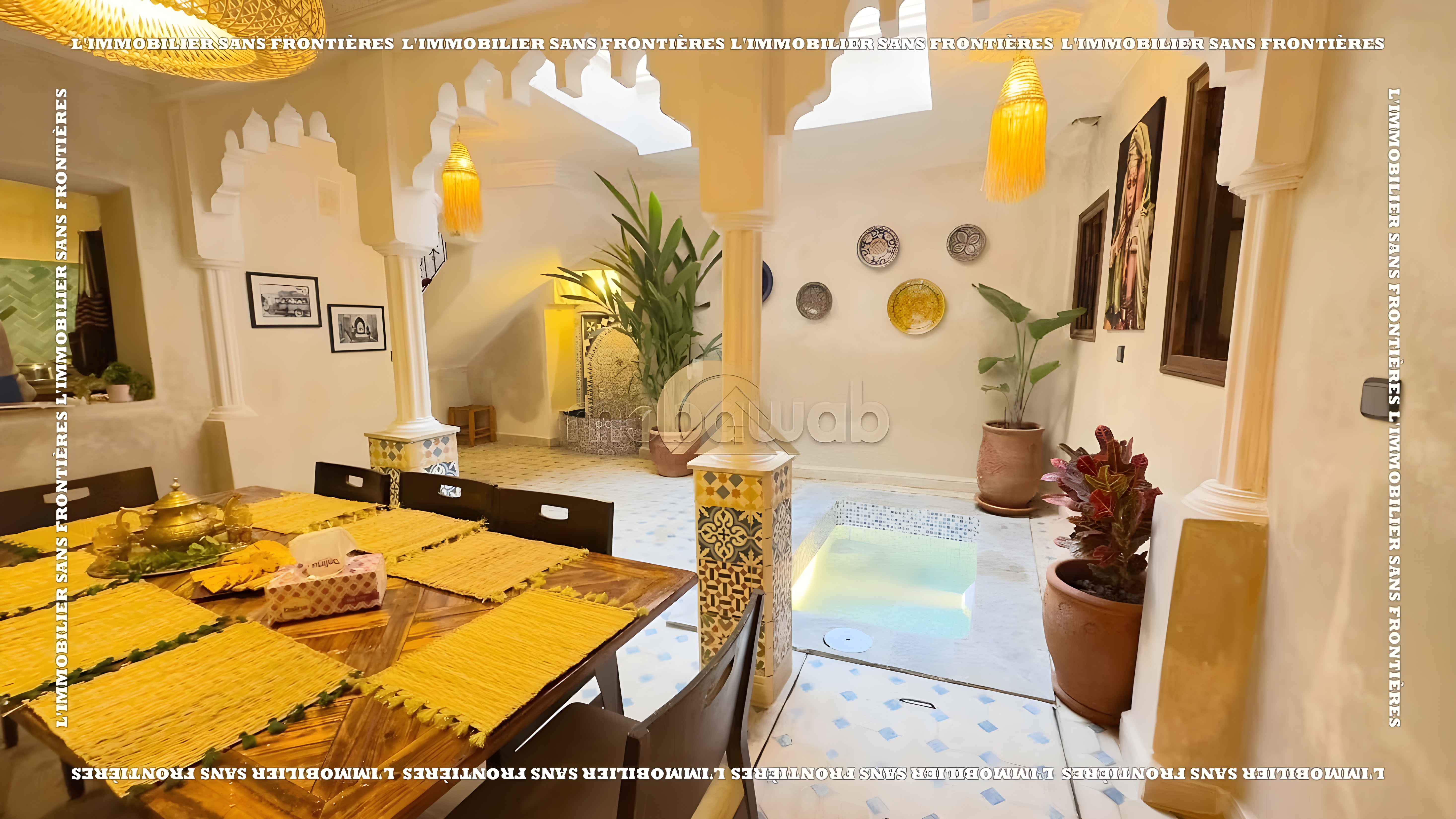 Riad meublé à vendre – médina de marrakech